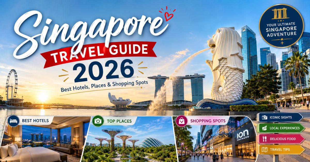 Singapore Travel Guide 2026: Top Hotels, Attractions & Shopping Destinations